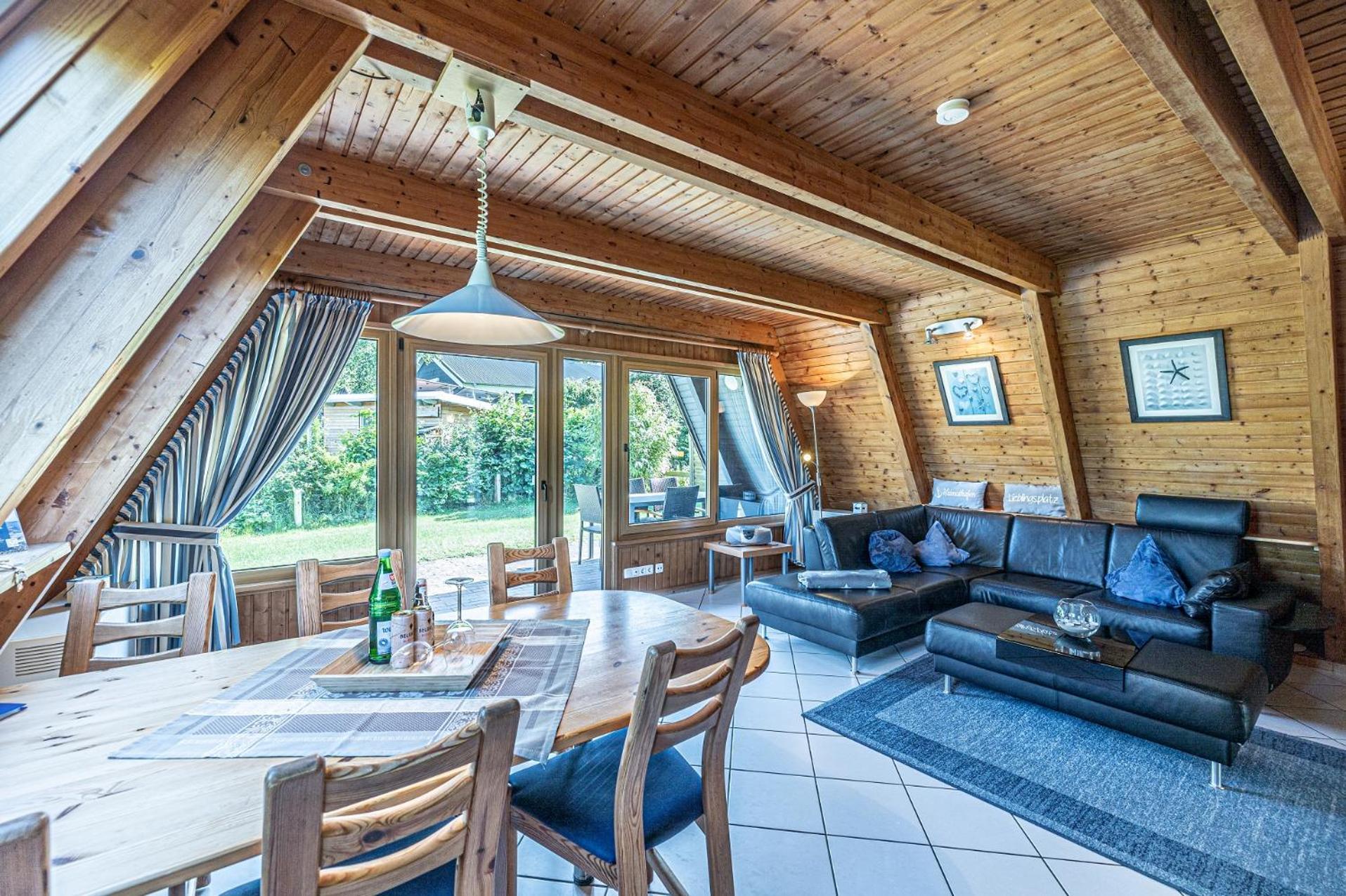 Luett Hus - Zeltdachhaus In Strandnaehe Damp Bagian luar foto