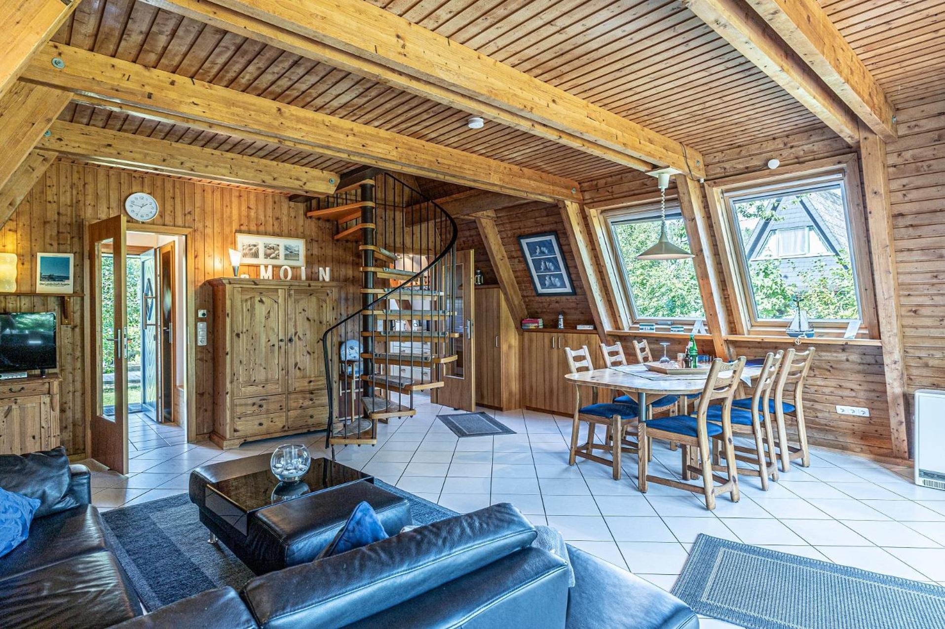 Luett Hus - Zeltdachhaus In Strandnaehe Damp Bagian luar foto