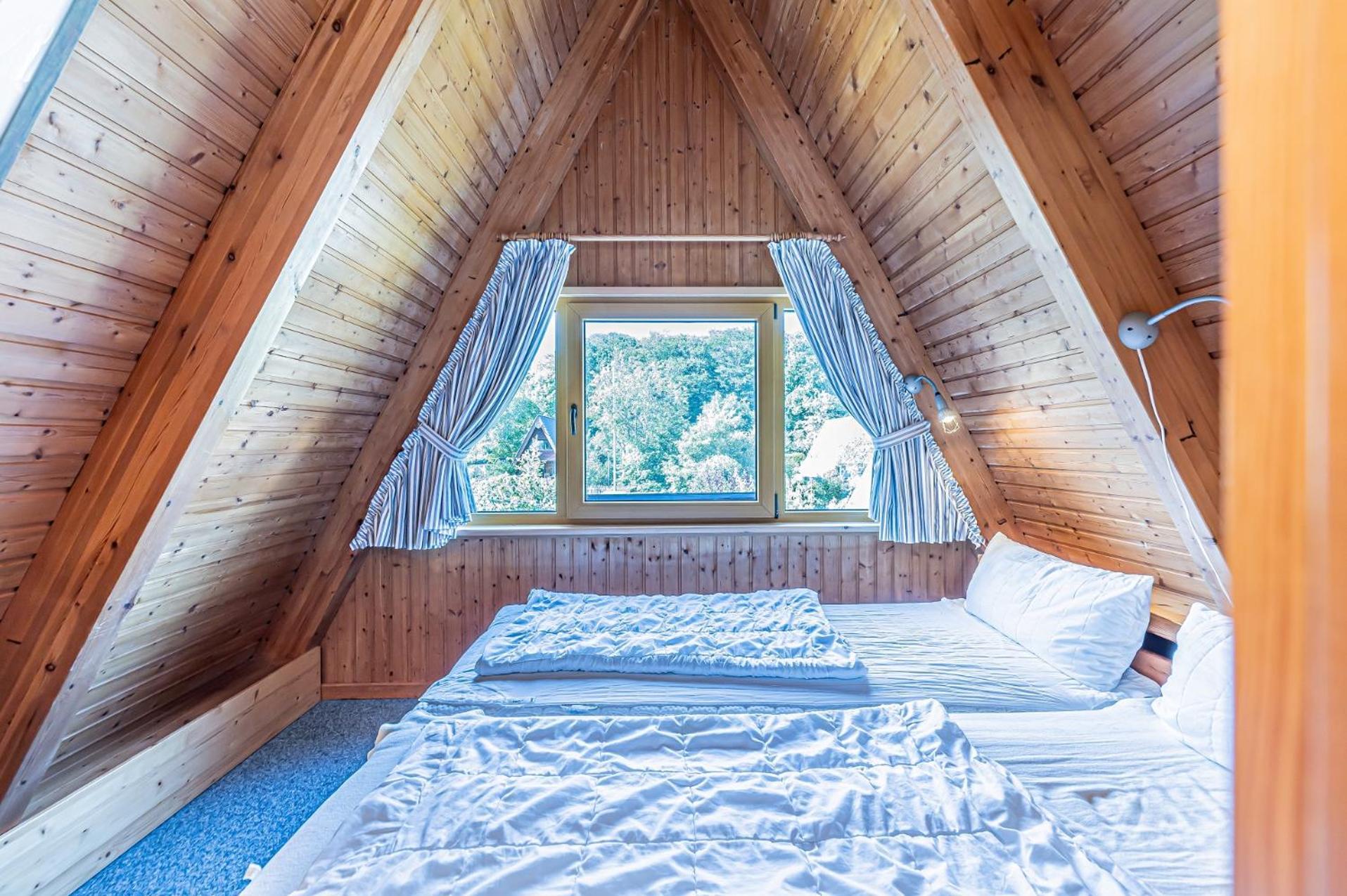 Luett Hus - Zeltdachhaus In Strandnaehe Damp Bagian luar foto