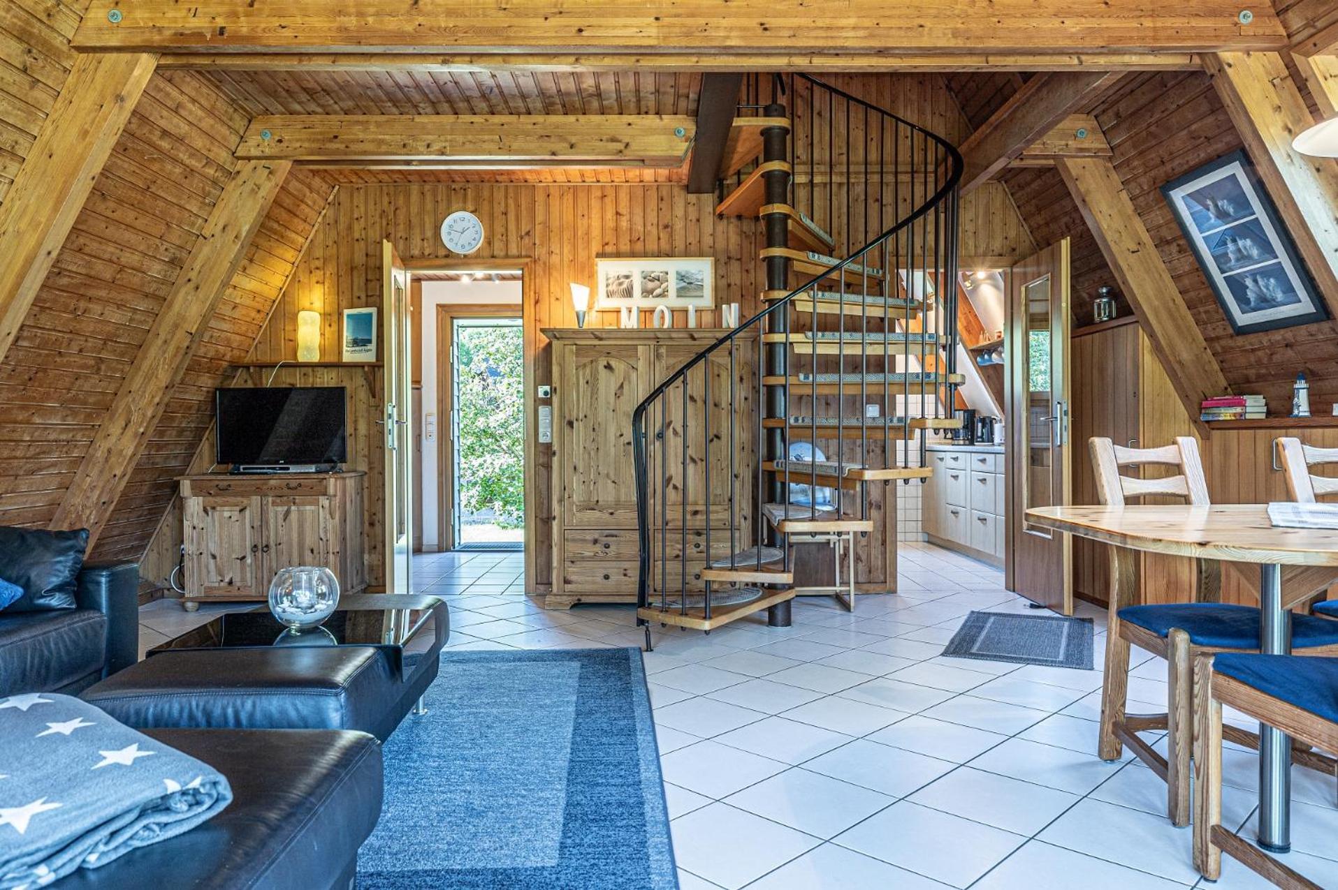 Luett Hus - Zeltdachhaus In Strandnaehe Damp Bagian luar foto