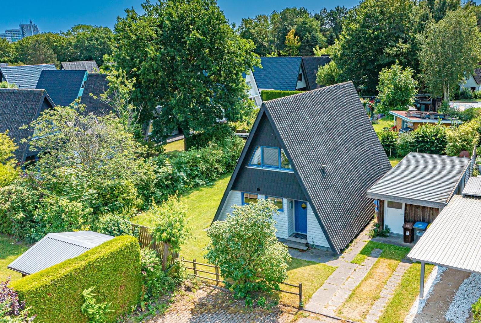 Luett Hus - Zeltdachhaus In Strandnaehe Damp Bagian luar foto