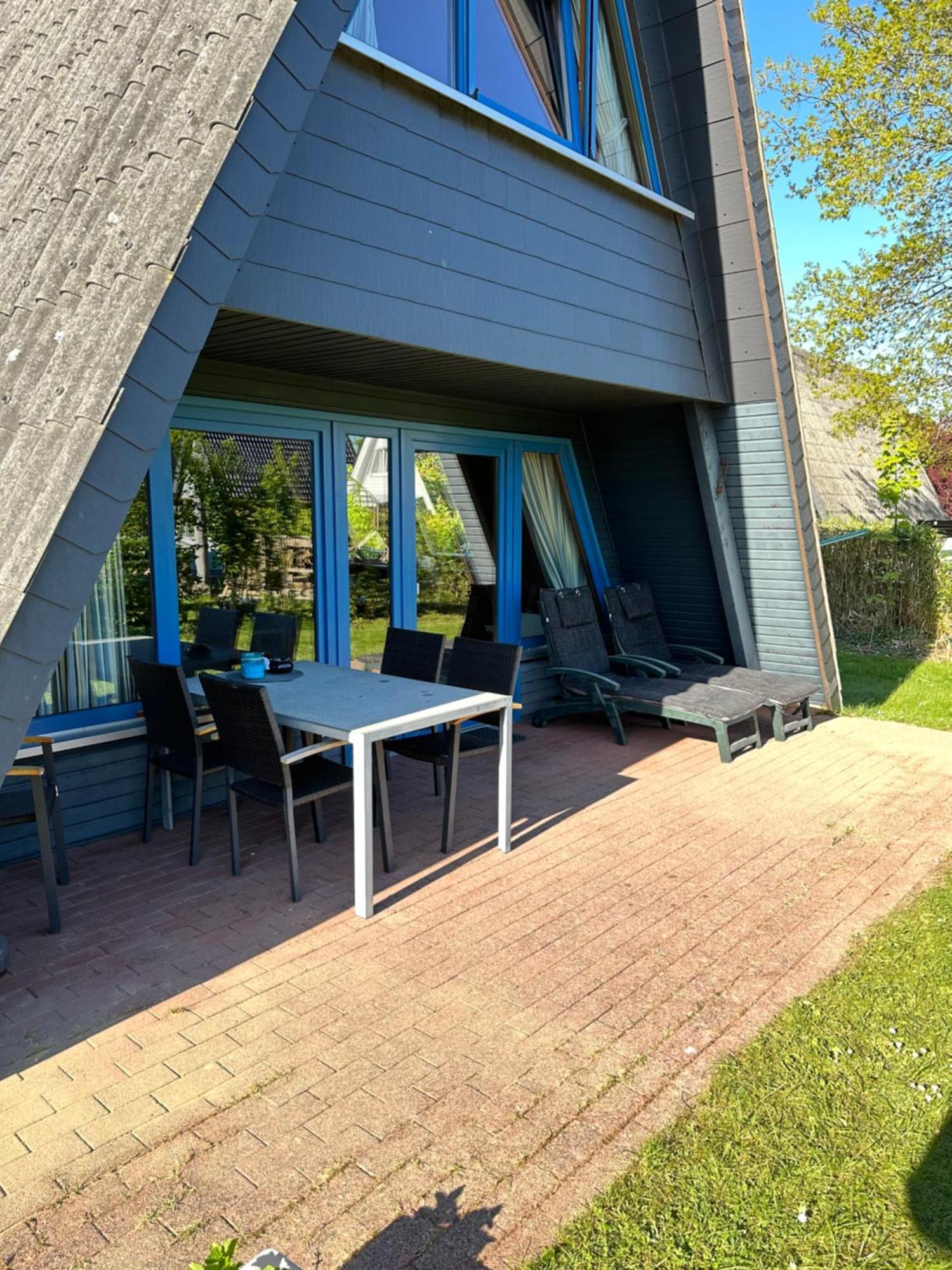 Luett Hus - Zeltdachhaus In Strandnaehe Damp Bagian luar foto
